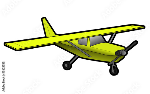 Yellow plane