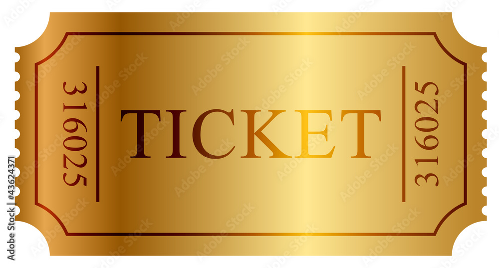 Ticket d or en direct