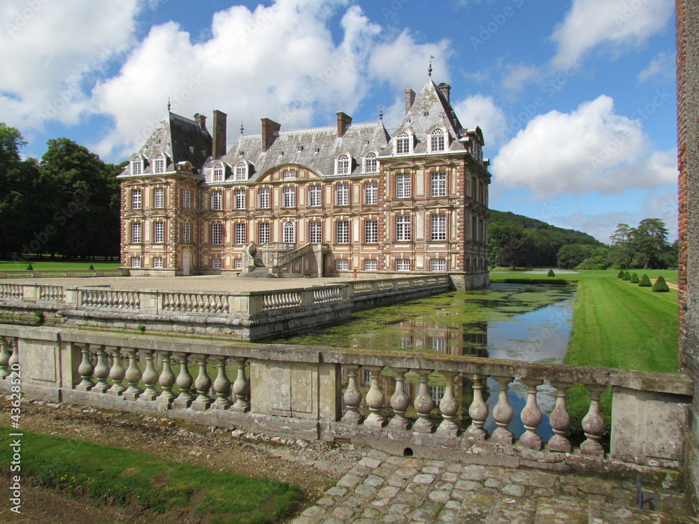 Chateau de Cany (Normandie, France) Stock Photo | Adobe Stock