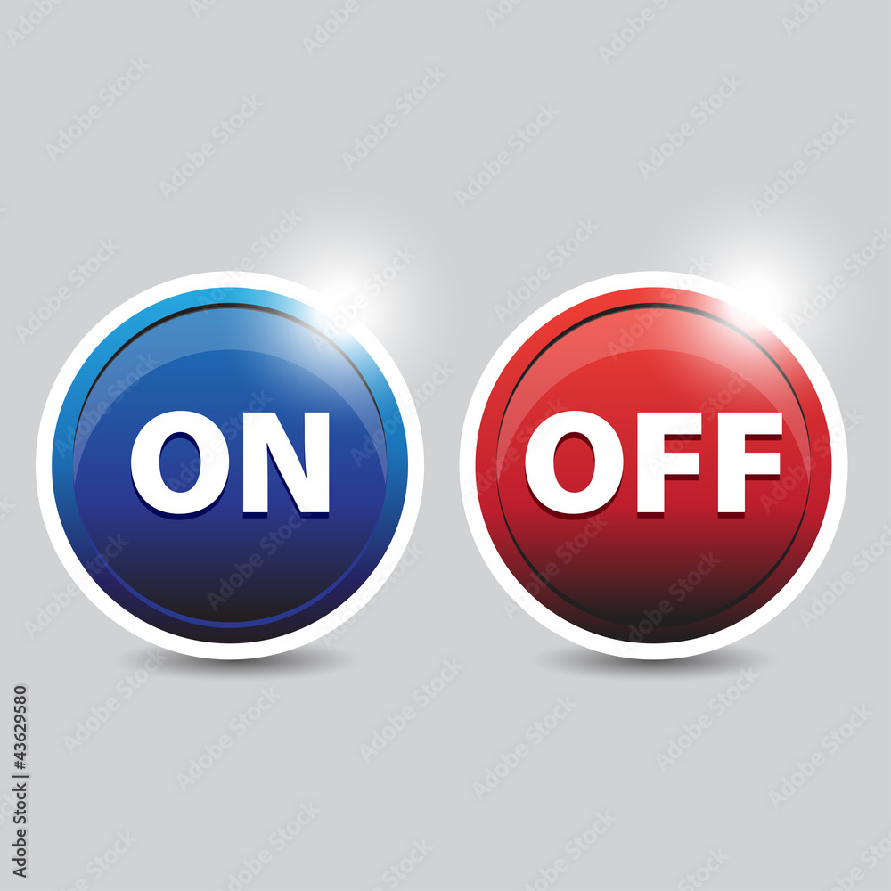 On off buttons On off buttons