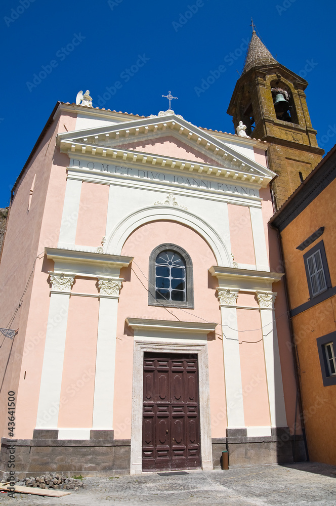 Church of St. Giovanni Evangelista. Orvieto. Umbria. Italy.