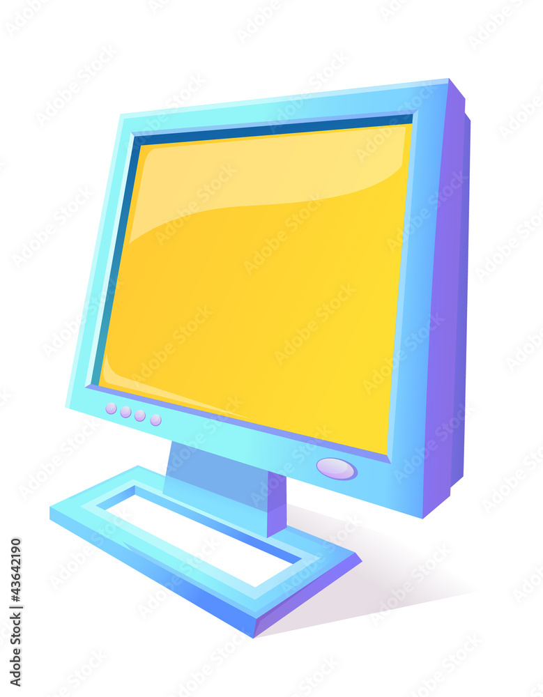 vector icon computer