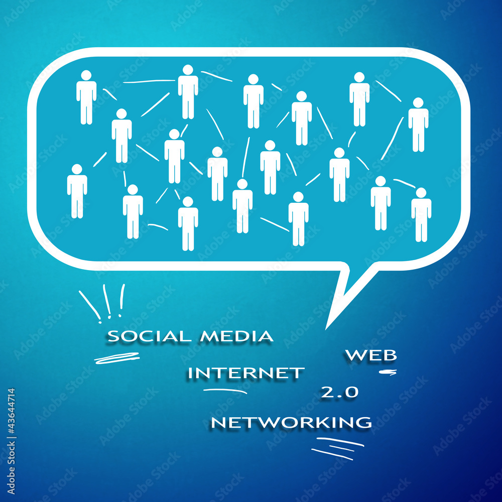 custom made wallpaper toronto digitalSocial media and networking diagram