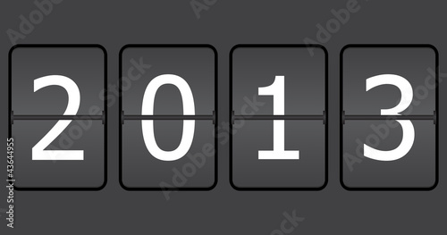 special numbers on a mechanical timetable, 2013