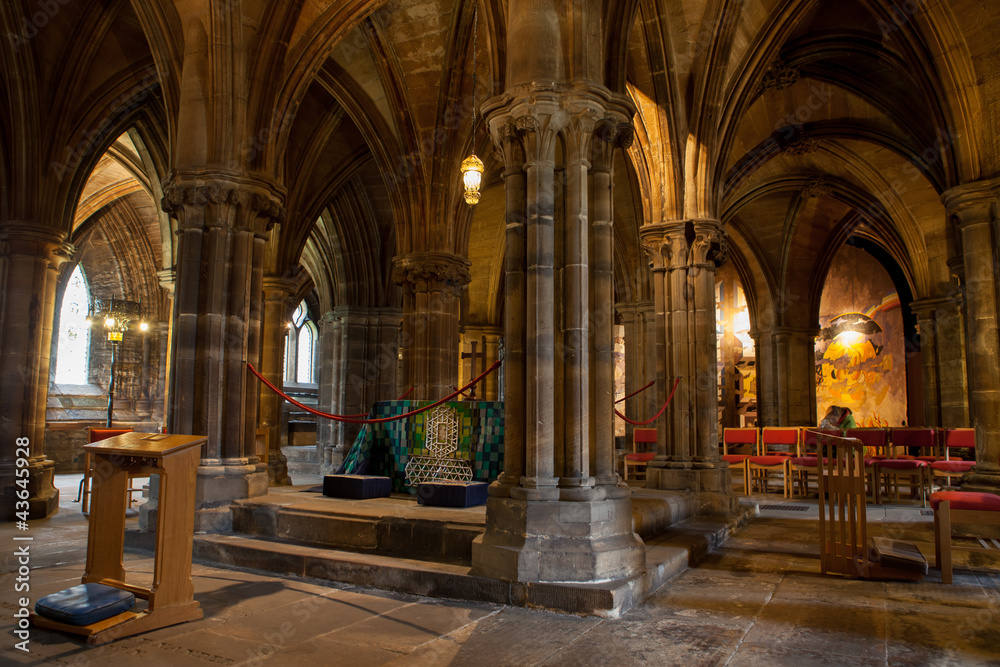 Cathédrale Saint-Mungo de Glasgow , Ecosse