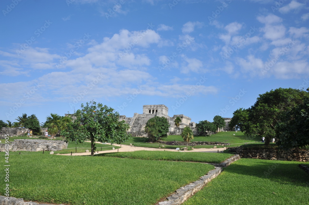 Obraz premium Maya Ruins at Tulum