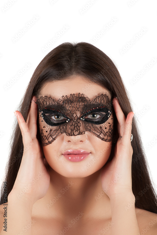 girl at mask girl at mask