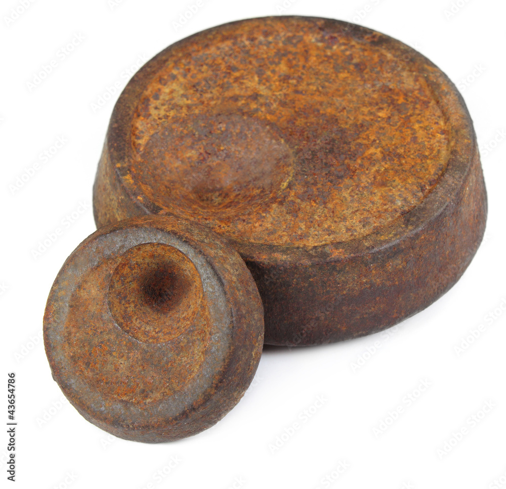 Old mass measuring weight of British unit Old mass measuring weight of British unit