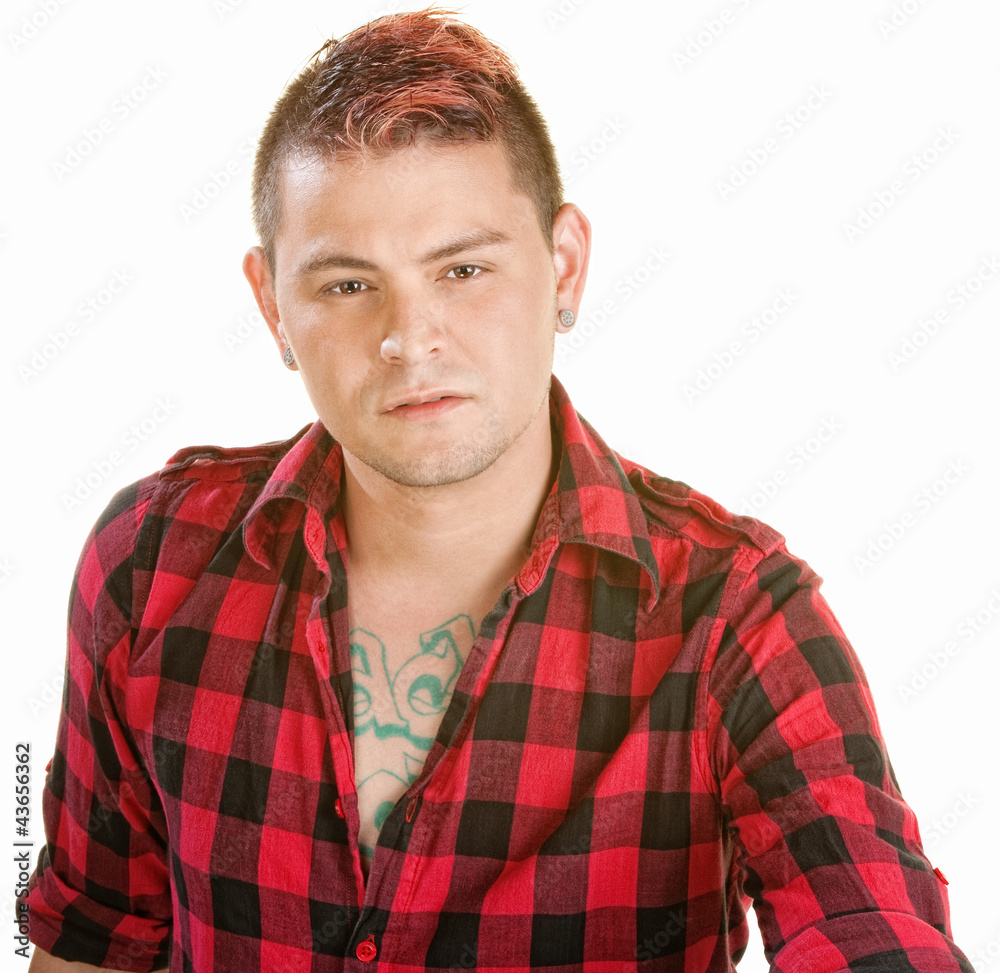 Tough Young Punk Sneering Tough Young Punk Sneering