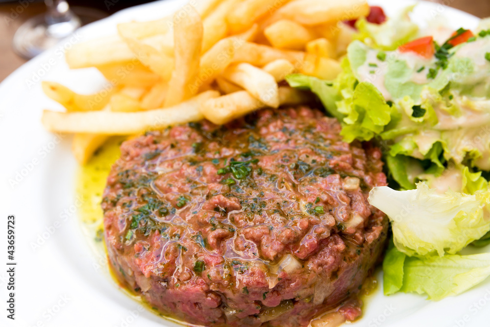 Raw beef Raw beef