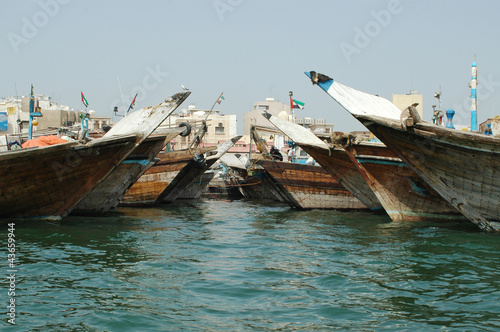 Arabische Holzboote photo
