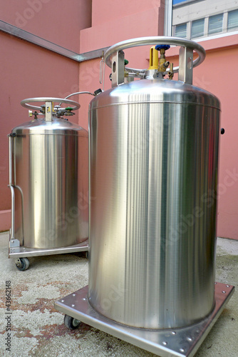 Azote liquide en cuves photo