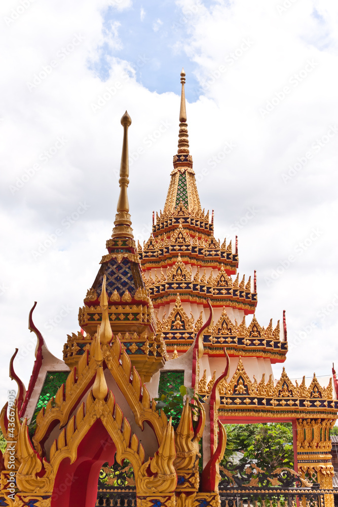 Fototapeta premium pagoda in thailand