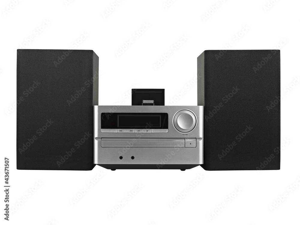 Obraz premium digital usb ,Tuner, cd player- clipping path