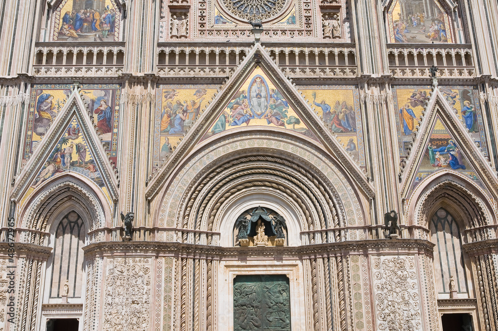 Cathedral of Orvieto. Umbria. Italy.