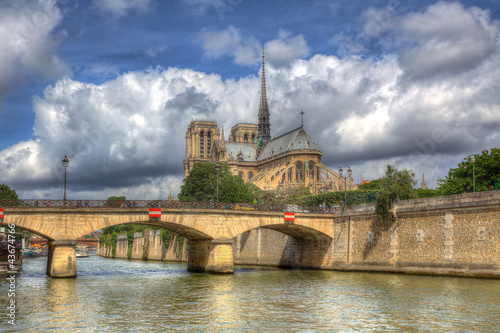 Notre Dame Cathedral. Paris, France.
