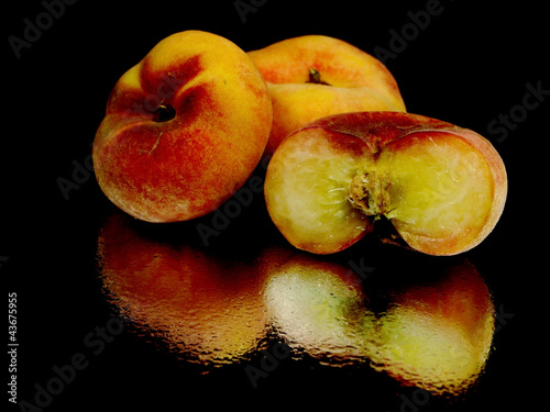 Exotic flat peach photo