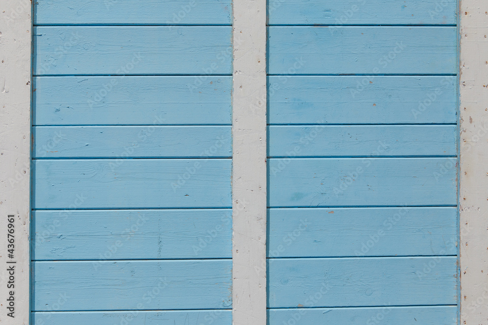 Wood white and blue Wood white and blue