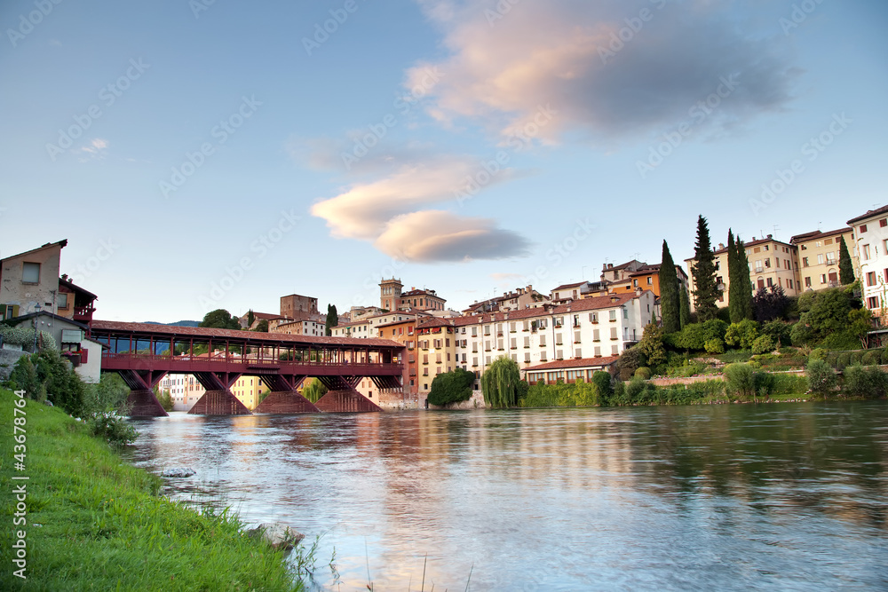 Fototapeta premium Ponte degli Alpini - Bassano del Grappa - Italy