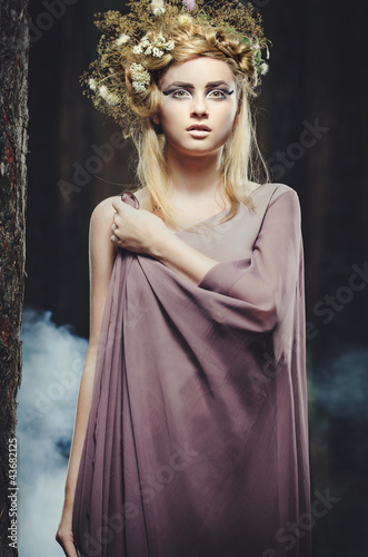 Beautiful wood nymph