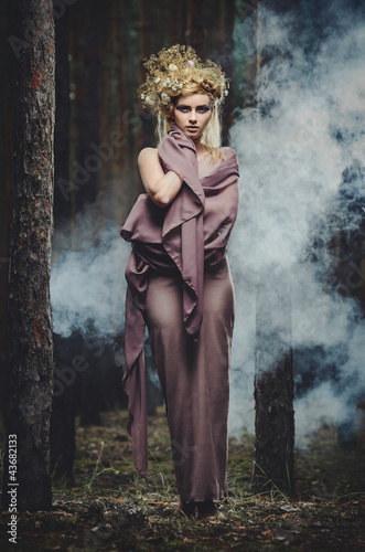 Beautiful wood nymph