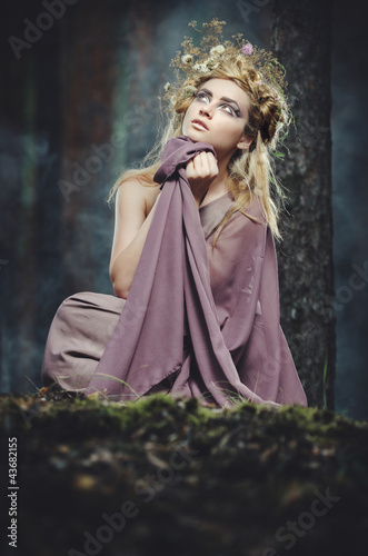 Beautiful wood nymph
