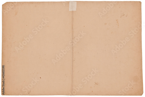 Uraltes Papier ca. 300 Jahre alt