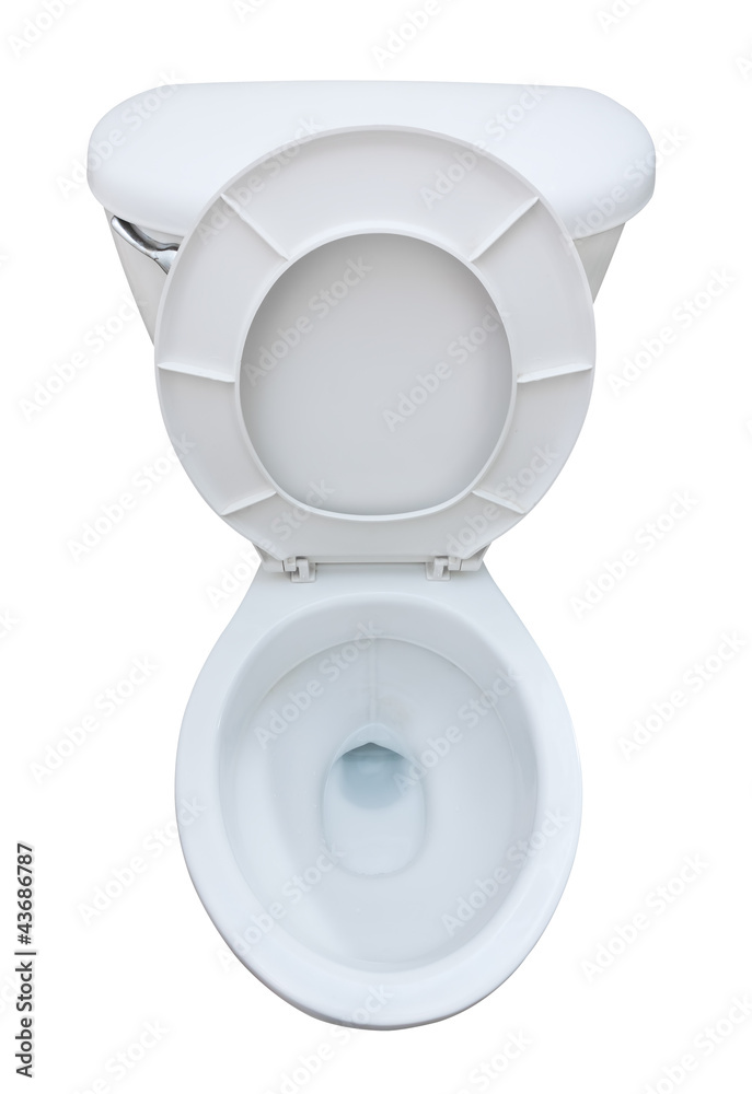 toilet seat top view