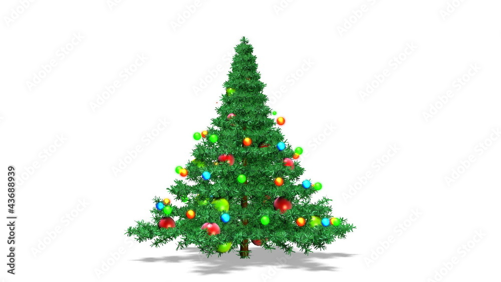 Animation Christmas tree. Animation Christmas tree.