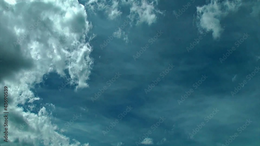bewegende wolken