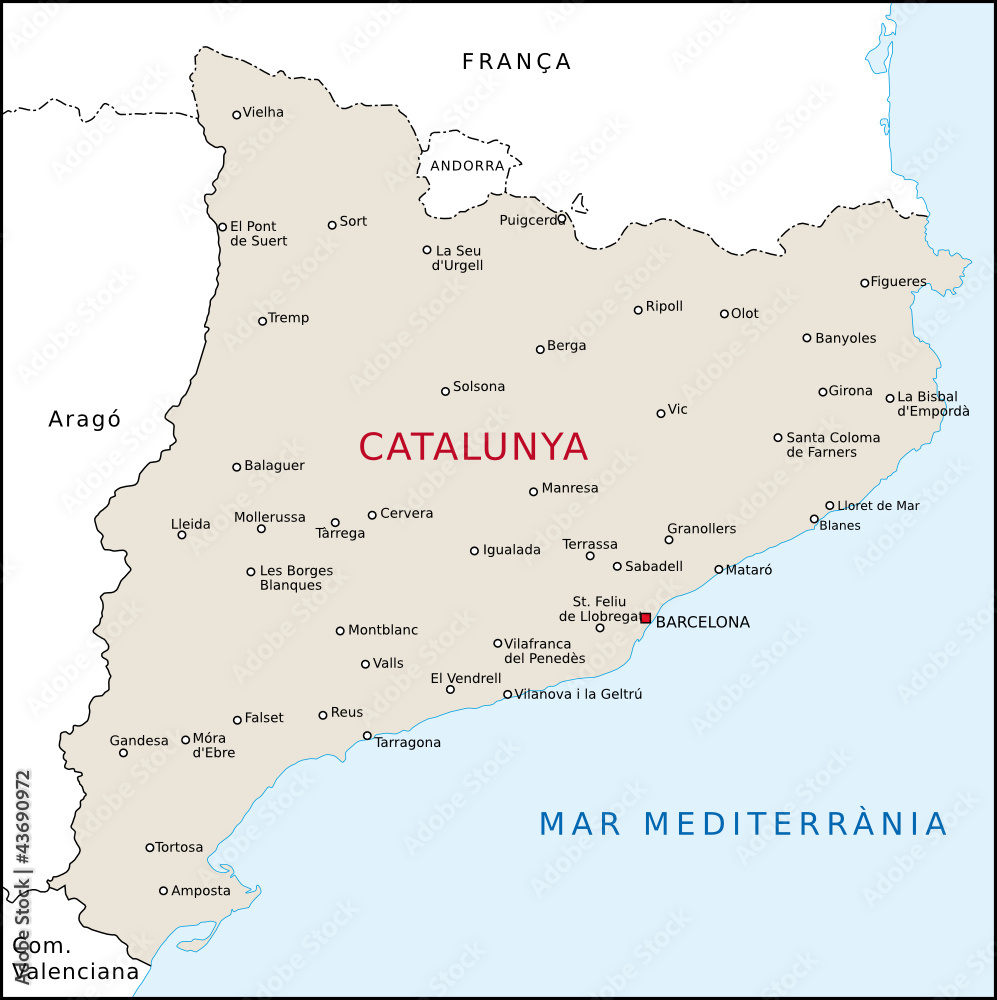 Katalonien, Catalunya