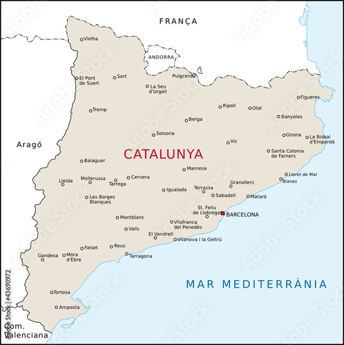 Katalonien, Catalunya