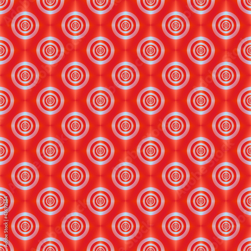 Seamless Rings on Red Tiled