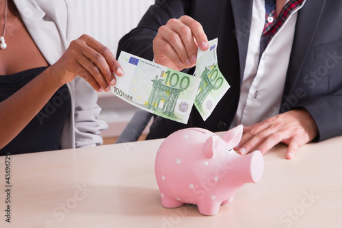 Sparen für die Rente photo