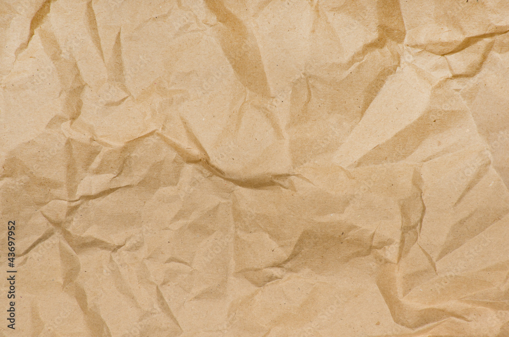 Fototapeta premium old crushed paper background