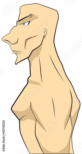 Cartoon bodybuilder