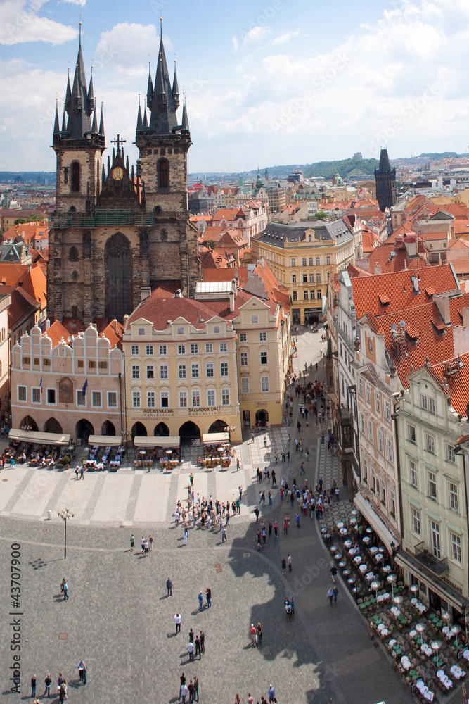 Obraz premium Prague city. Panorama