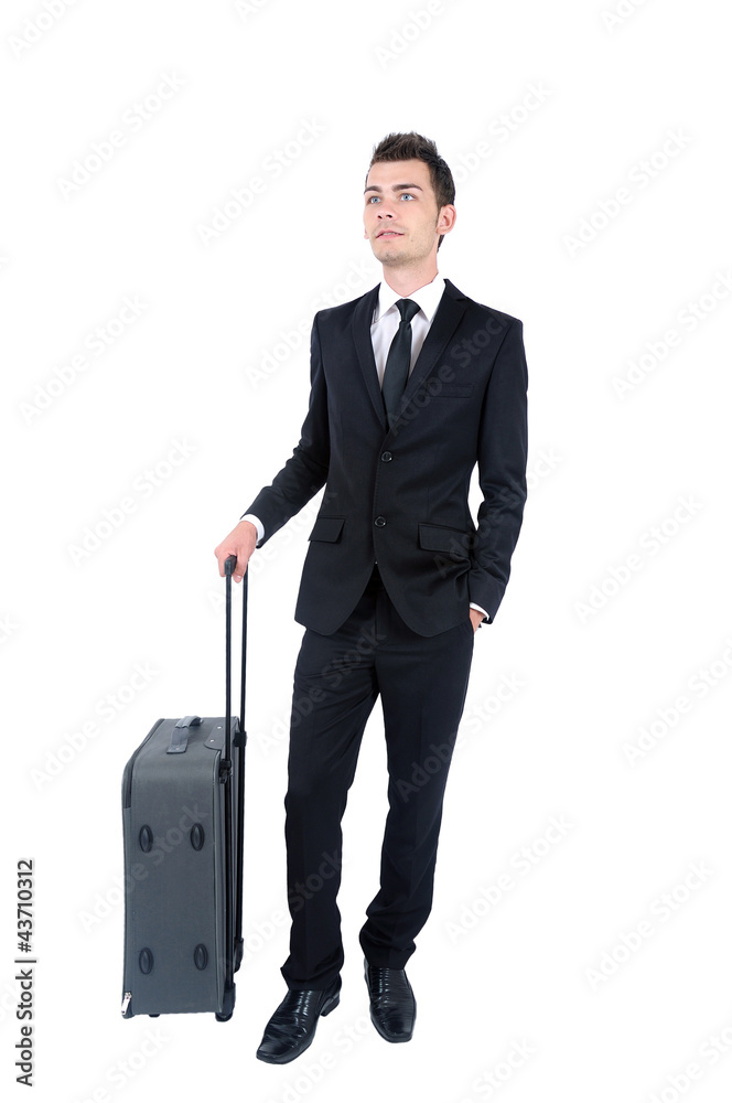 Business man isolated