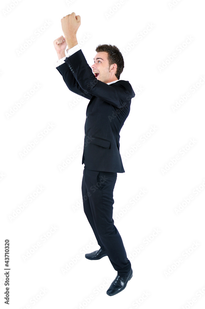 Business man isolated Business man isolated