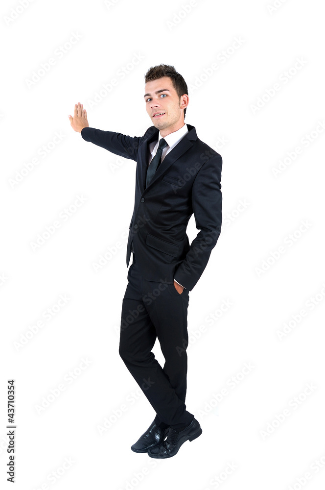Business man isolated
