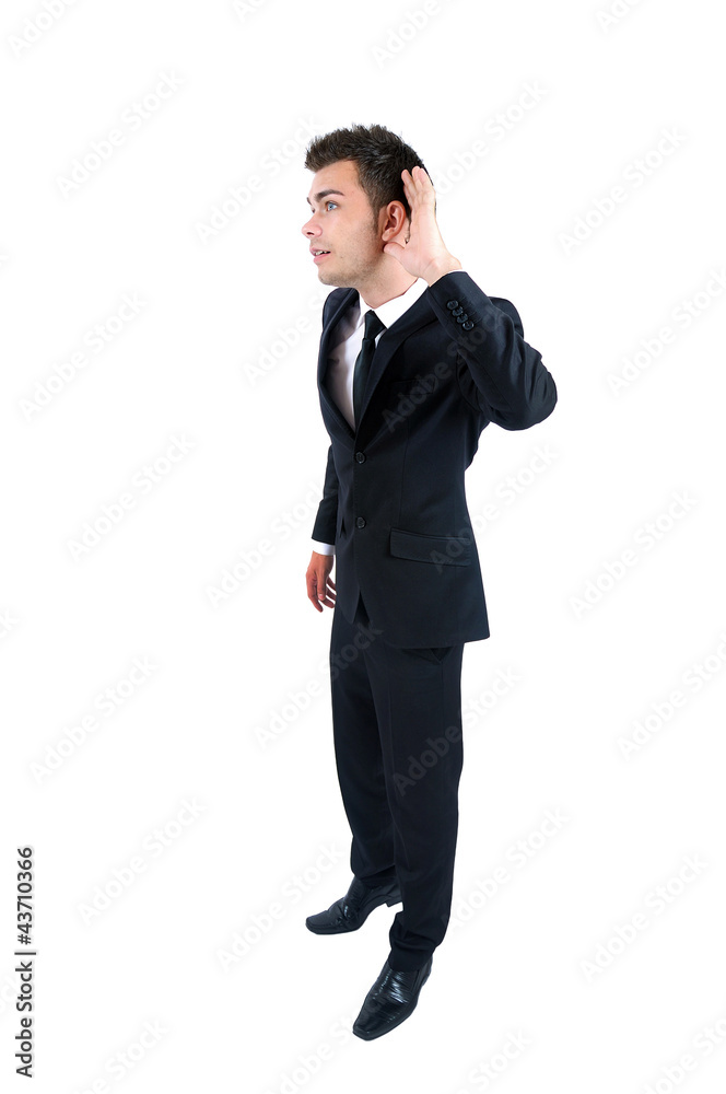 Business man isolated Business man isolated