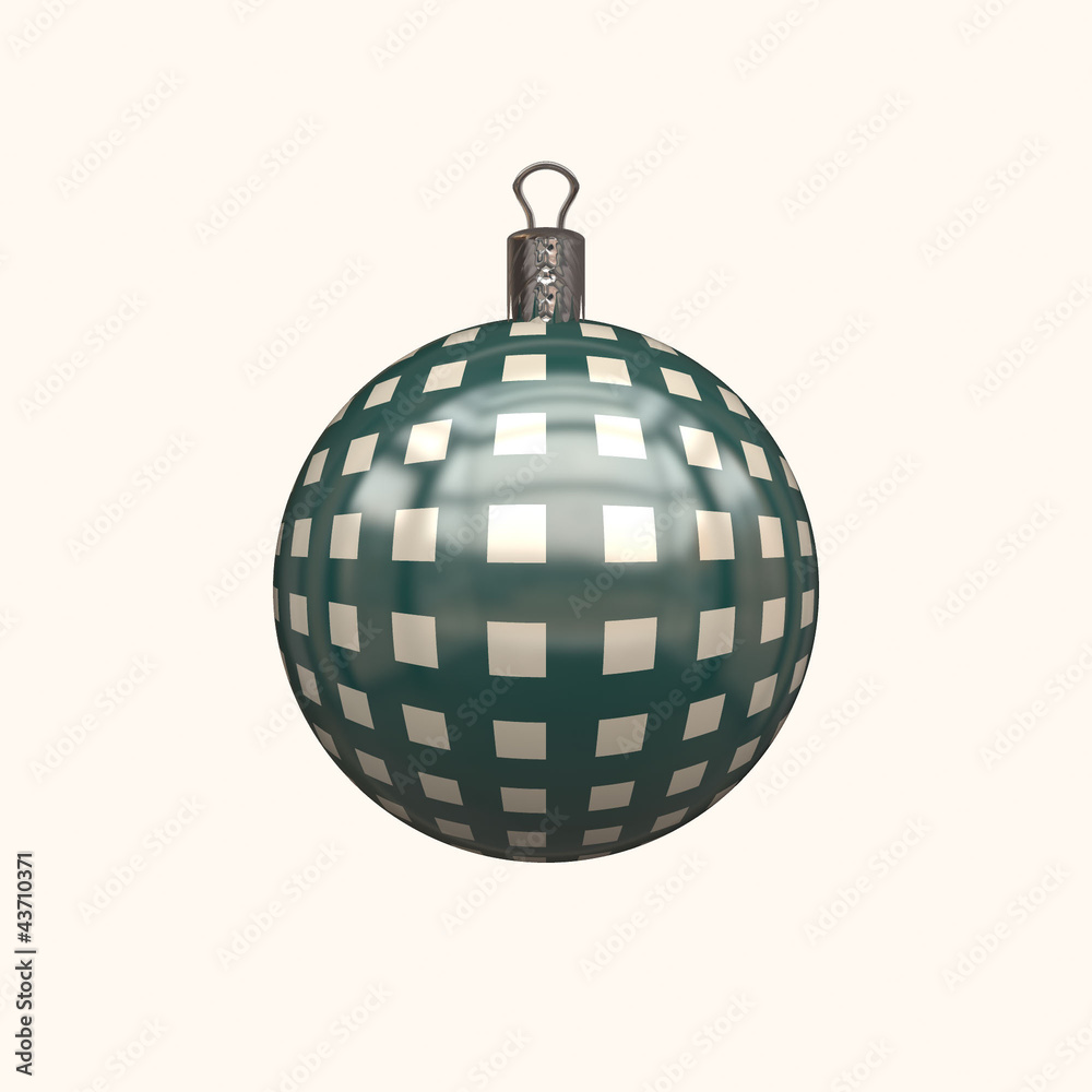 Fototapeta premium green christmas decoration
