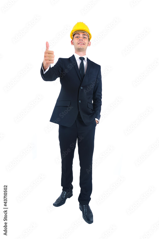 Isolated young worker Isolated young worker