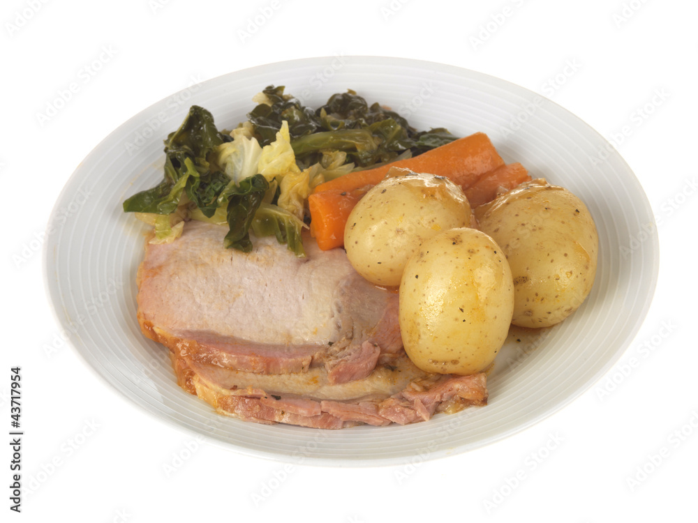 Roast Pork Meal