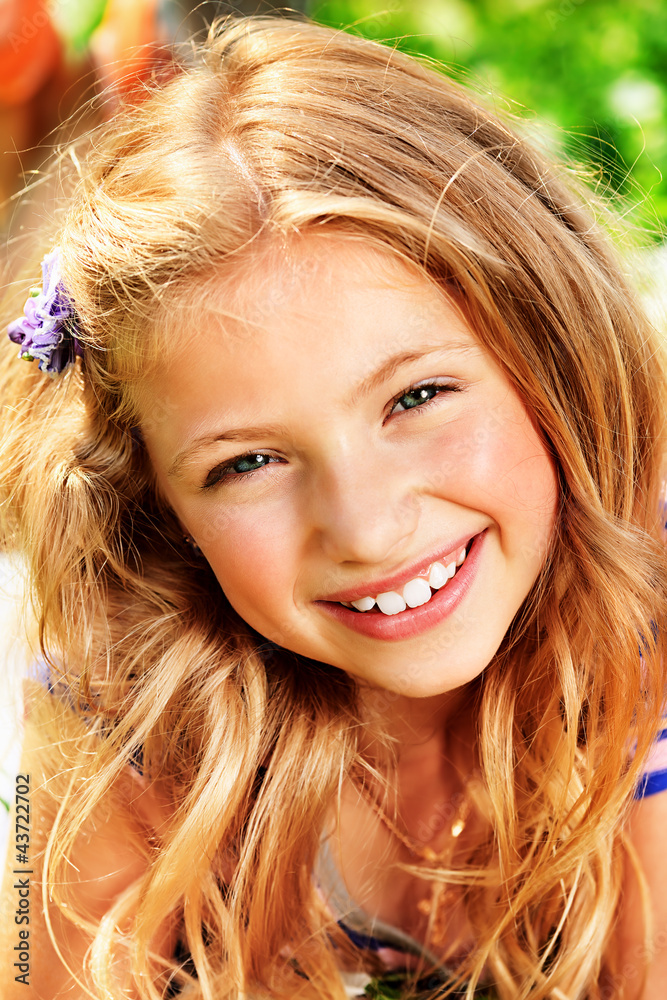Fototapeta premium little blonde