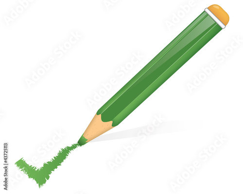 Grüner Stift - Erledigt