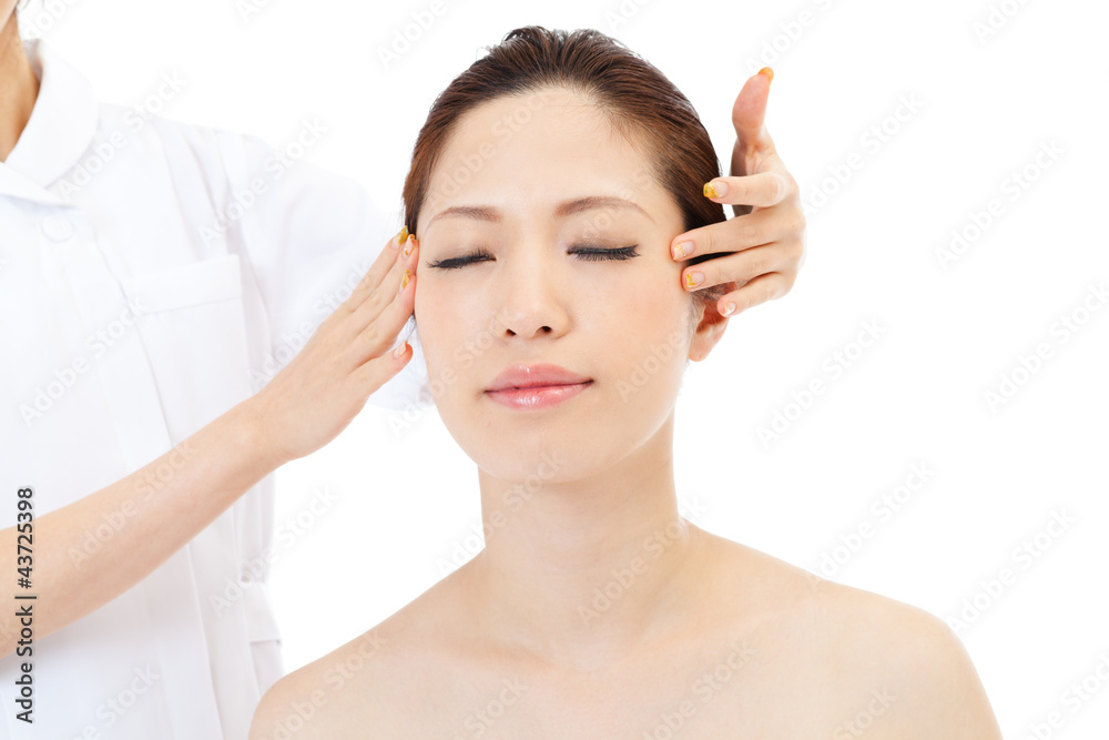Beautiful young woman in spa. Portrait of asian. Beautiful young woman in spa. Portrait of asian.