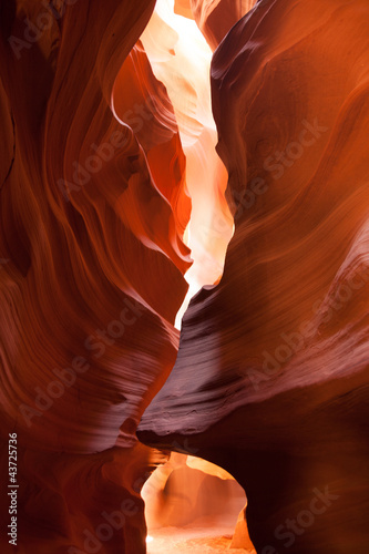 Antelope Canyon in the Navajo Reservation in Arizona