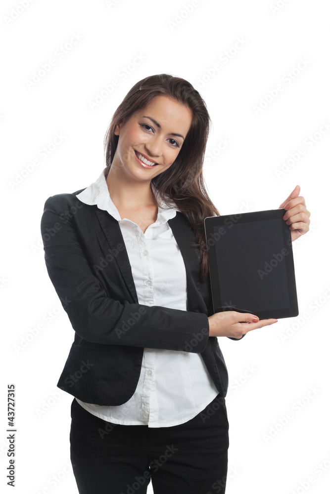 Asian Businesswoman with tablet pc Asian Businesswoman with tablet pc