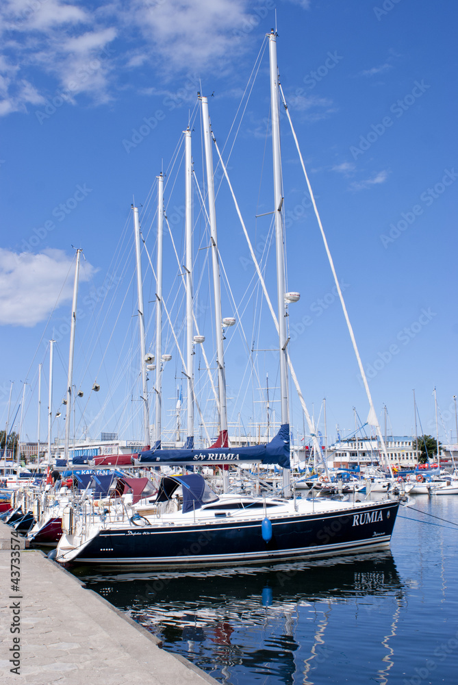 Fototapeta premium Gdynia Port